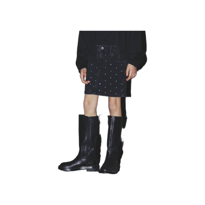 Name-it NKFNAOMI Denim Rhinestone Skirt