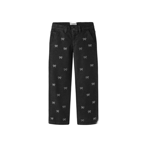 Name-it Nkfrose Wide Rhine Jeans Girls Blue Denim