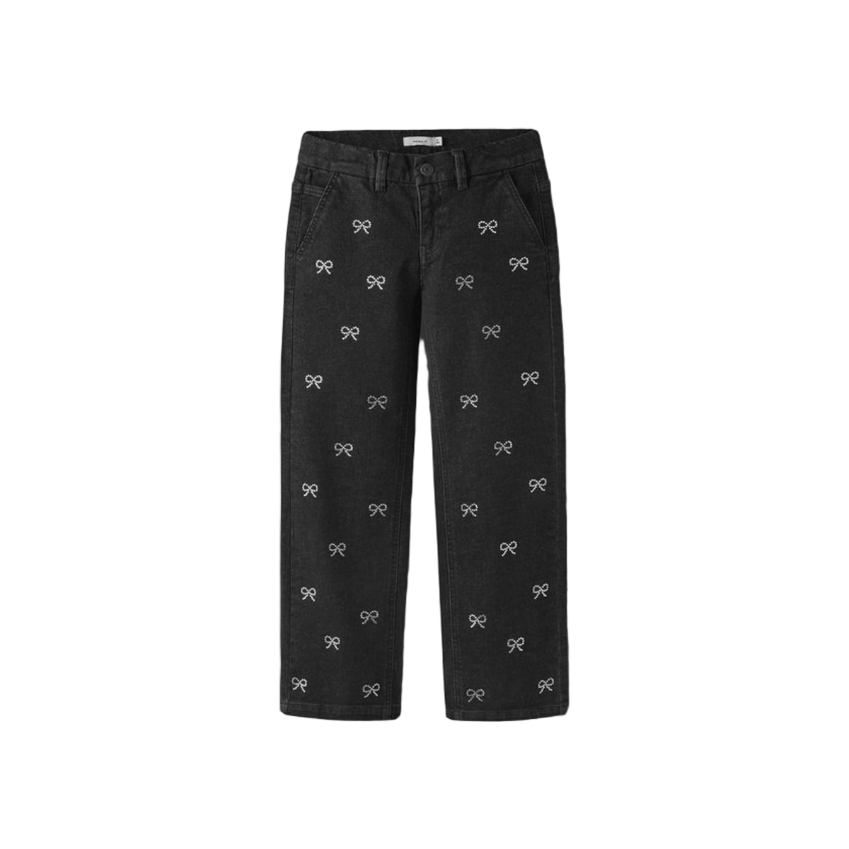 Name-it Nkfrose Wide Rhine Jeans Girls Blue Denim