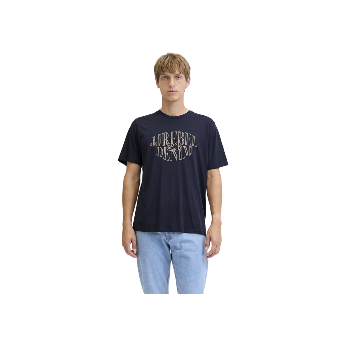 Jrebblue Ss Tee Crew Neck