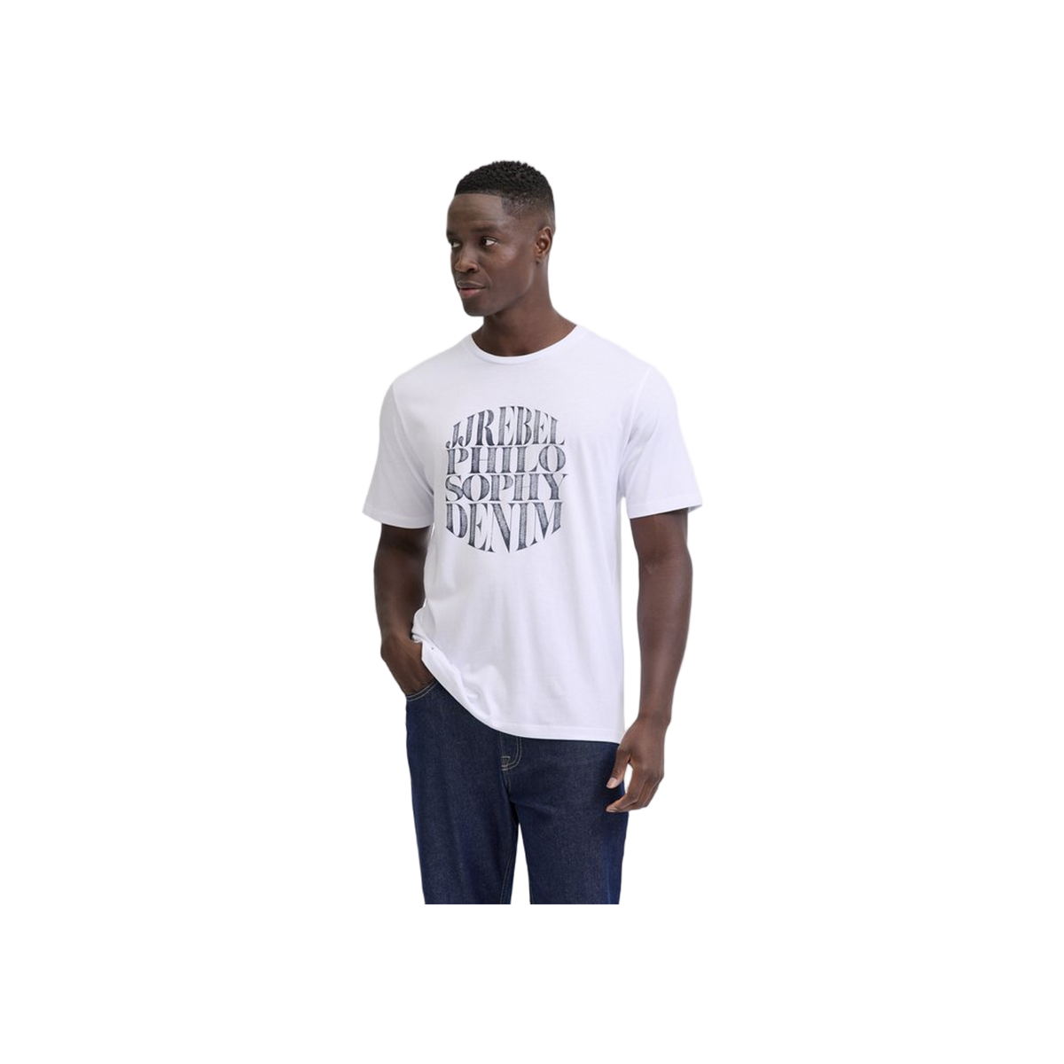 Jrebblue Ss Tee Crew Neck