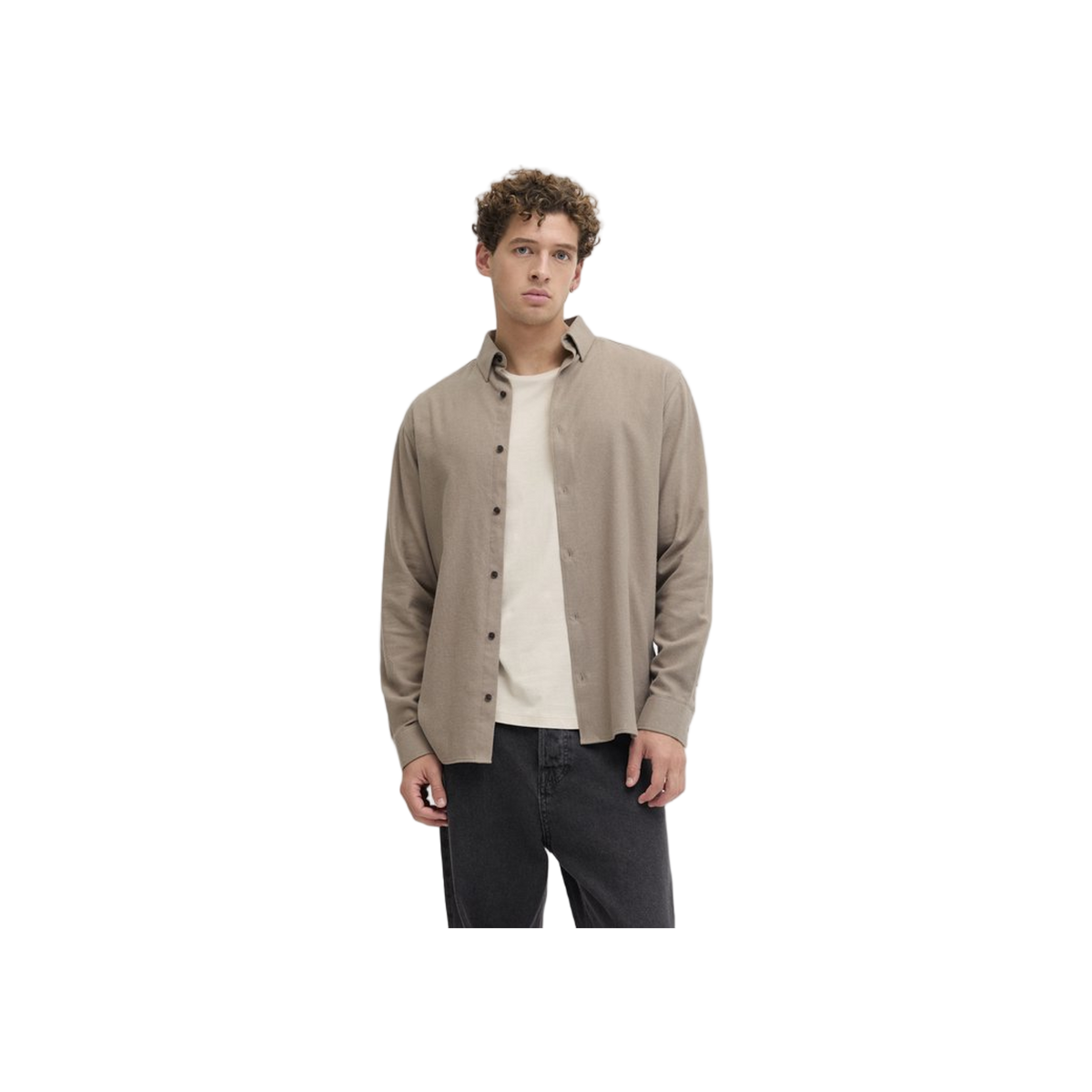 Jrebike Melange Shirt Ls Sn