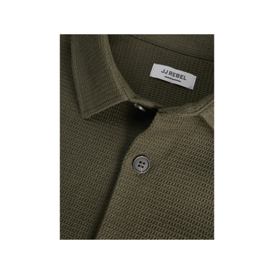 Jrebpine Waffle Overshirt