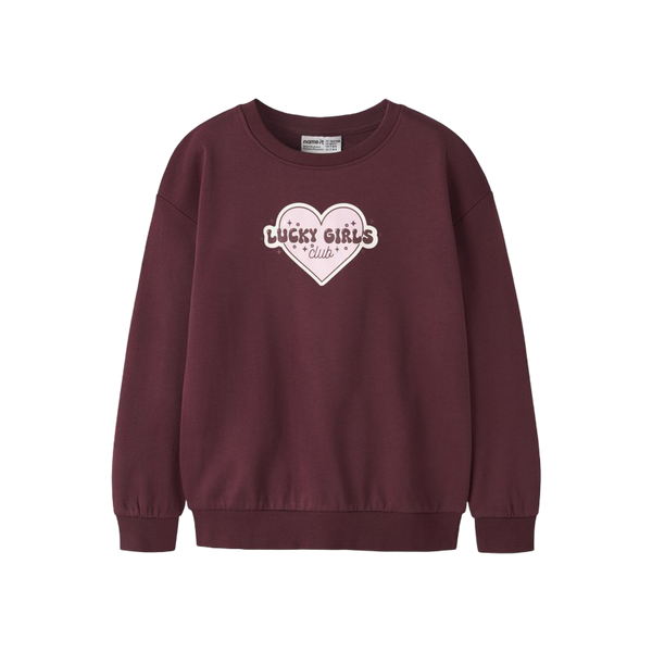 Name-it Nkfviloui Ls Rlx Sweat Bru