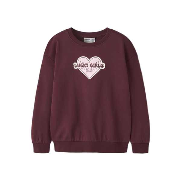 Name-it Nkfviloui Ls Rlx Sweat Bru