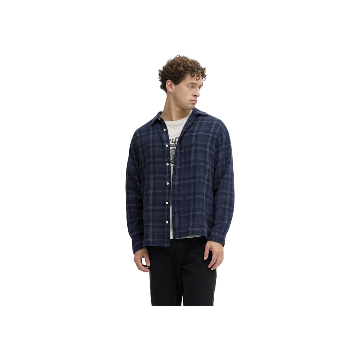 JJ Rebel Jrebbeam Check Shirt Ls