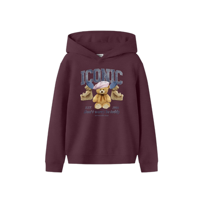Name-it Nkfrycca Ls Nreg Sweat Wh Bru Box