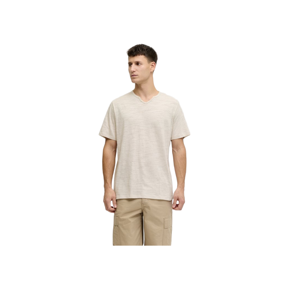 JJ Rebel Jrebwindom Split Neck Ss Tee