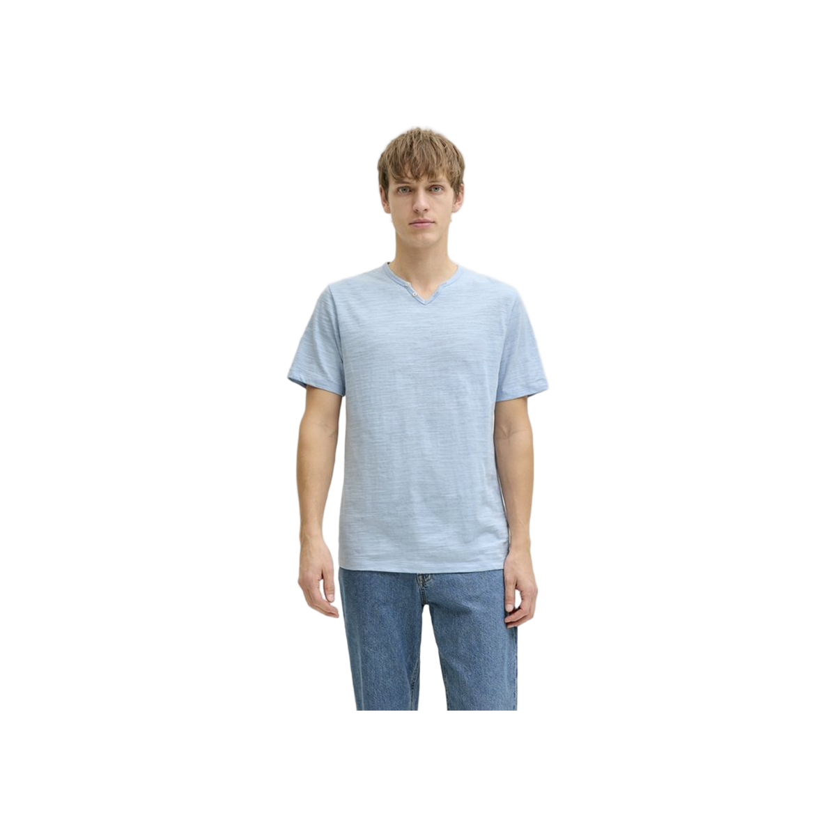 JJ Rebel Jrebwindom Split Neck Ss Tee