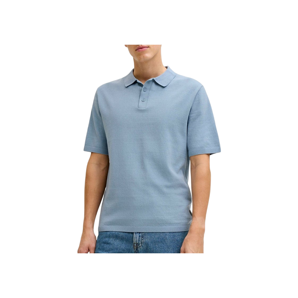 JJ Rebel Jrebcallum Knit Polo Ss Sn