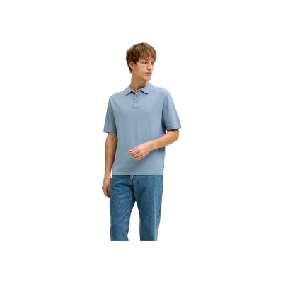 JJ Rebel Jrebcallum Knit Polo Ss Sn