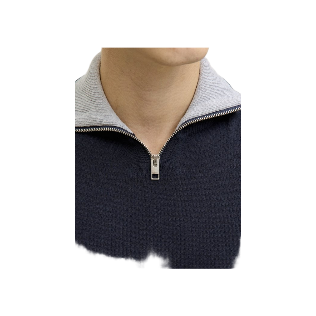 JJ Rebel Jrebbeaton Knit Half Zip