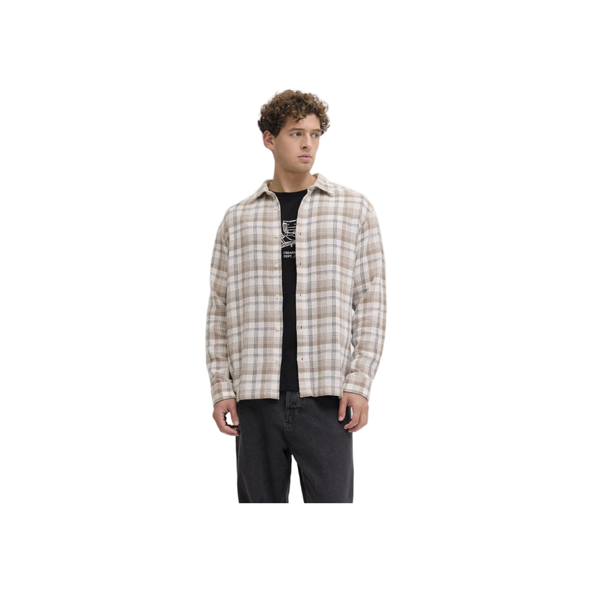 JJ Rebel Jrebbeam Check Shirt Ls
