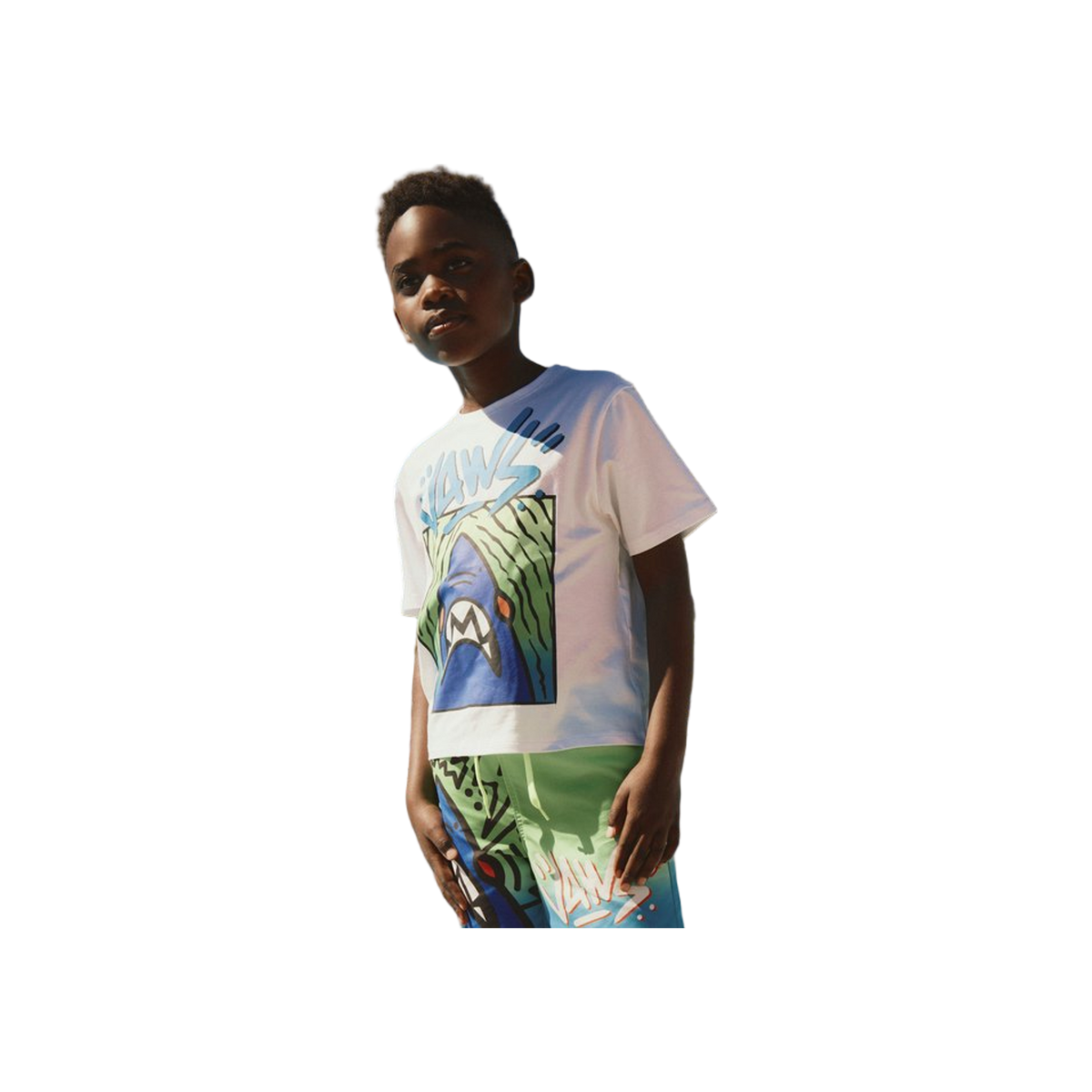Name-it Nkmmateo Jaws Ss Nreg Top Sky
