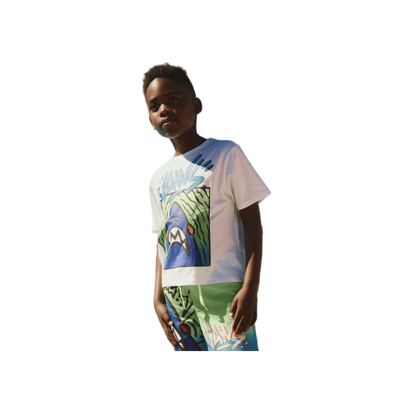 Name-it Nkmmateo Jaws Ss Nreg Top Sky
