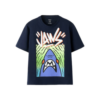 Name-it Nkmmateo Jaws Ss Nreg Top Sky