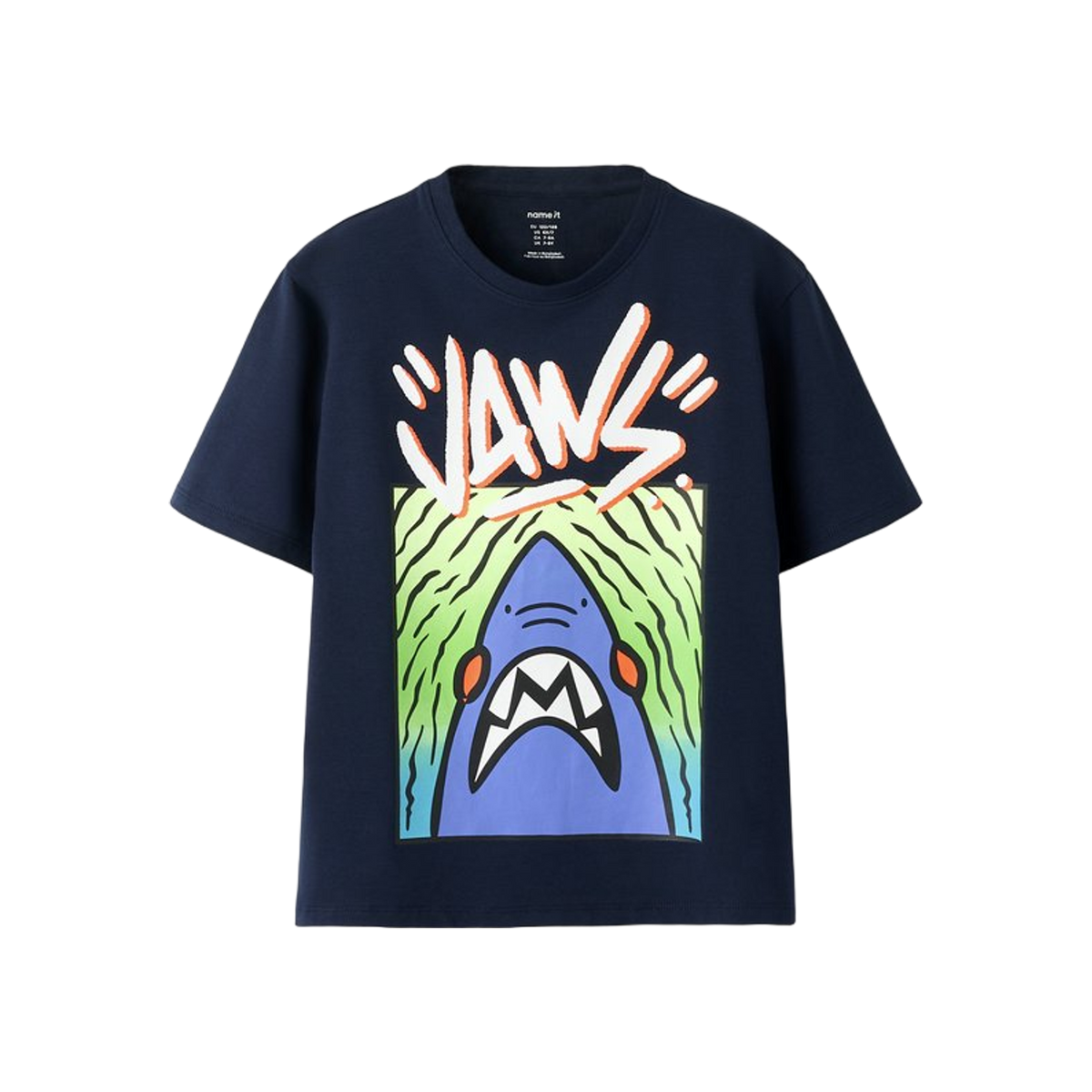 Name-it Nkmmateo Jaws Ss Nreg Top Sky