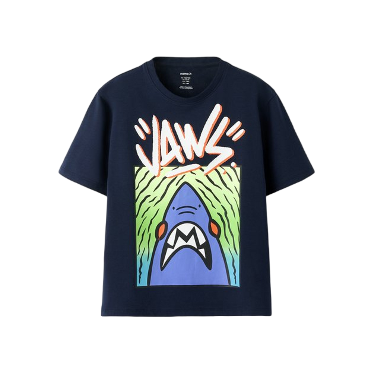 Name-it Nkmmateo Jaws Ss Nreg Top Sky
