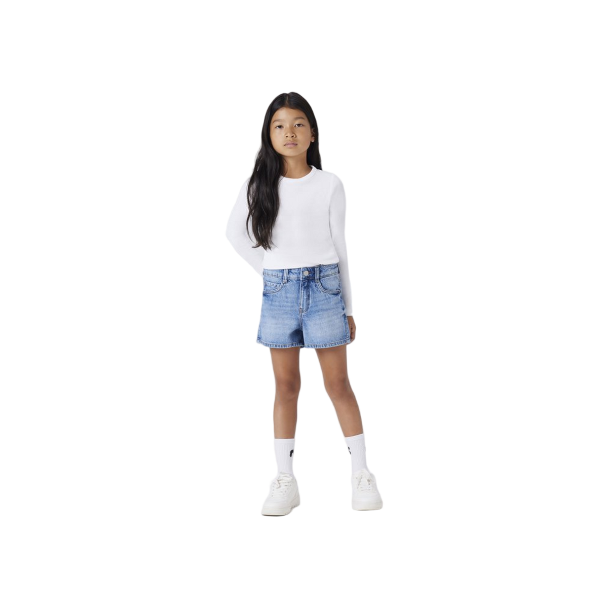 Name-it Nkfrose Mom Dnm Shorts