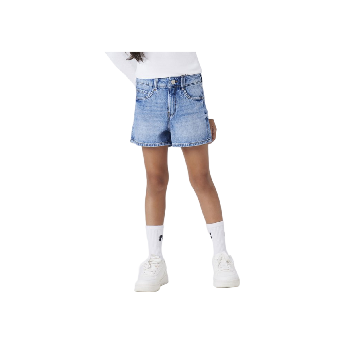 Name-it Nkfrose Mom Dnm Shorts