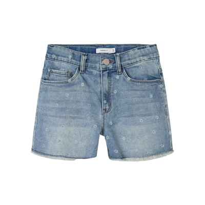 Name-it Nkfrose Hw Mom Dnm Shorts