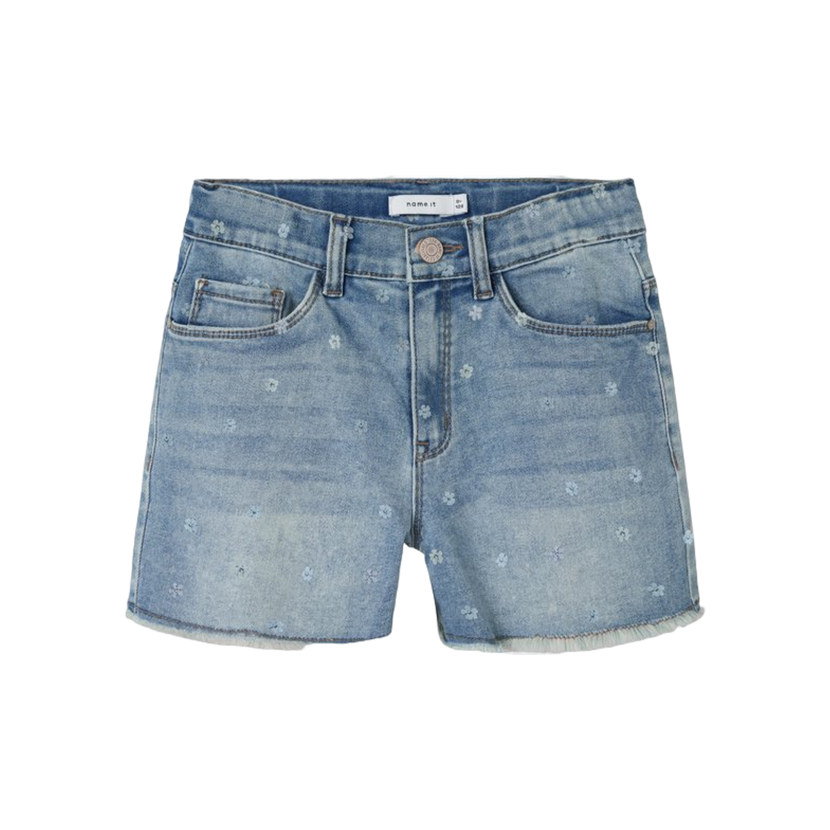 Name-it Nkfrose Hw Mom Dnm Shorts
