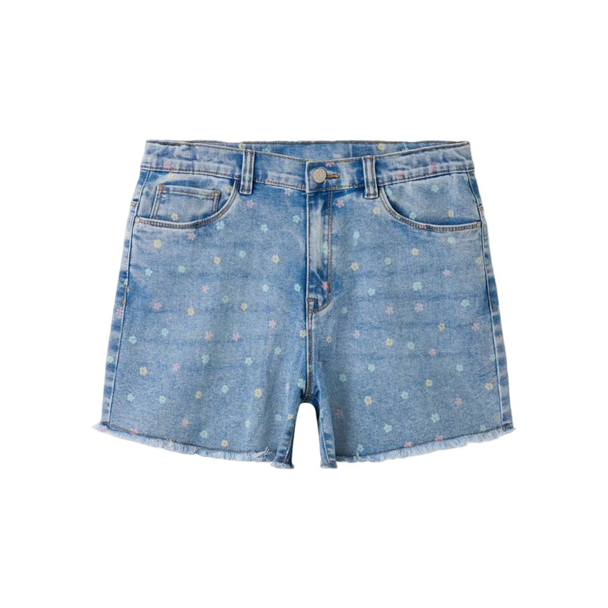 Name-it Nkfrose Hw Mom Dnm Shorts