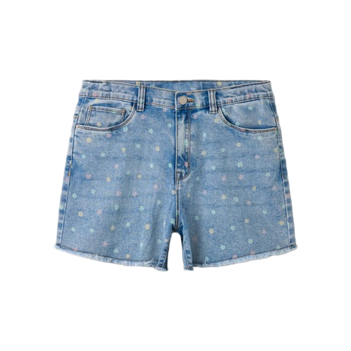 Name-it Nkfrose Hw Mom Dnm Shorts