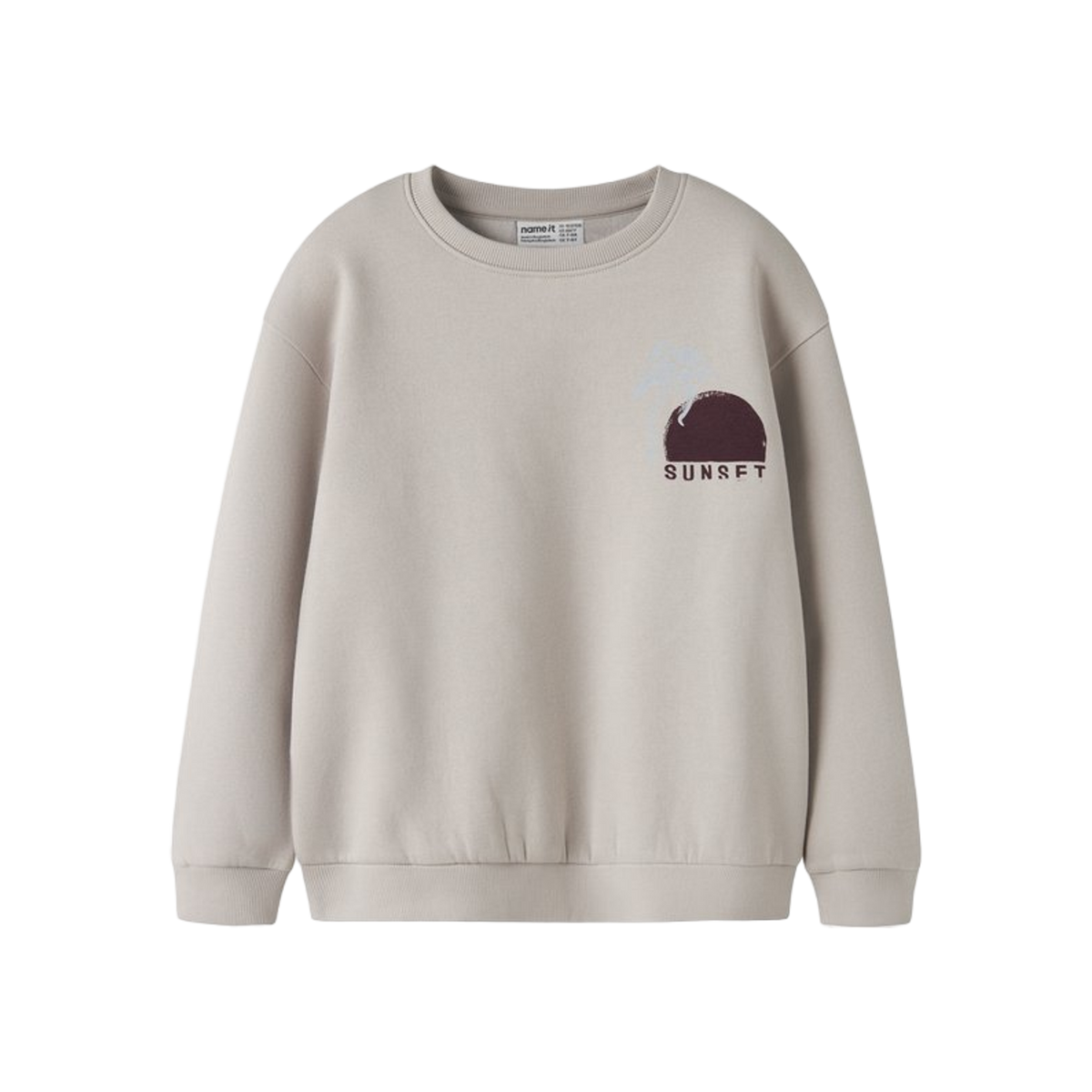 Name-it Nkmdikol Ls Rlx Sweat Bru