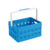 Sunware Square vouwkrat met handgreep 24L blauw