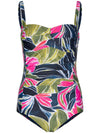 Pastunette Scallop swimsuit — Dark Blue