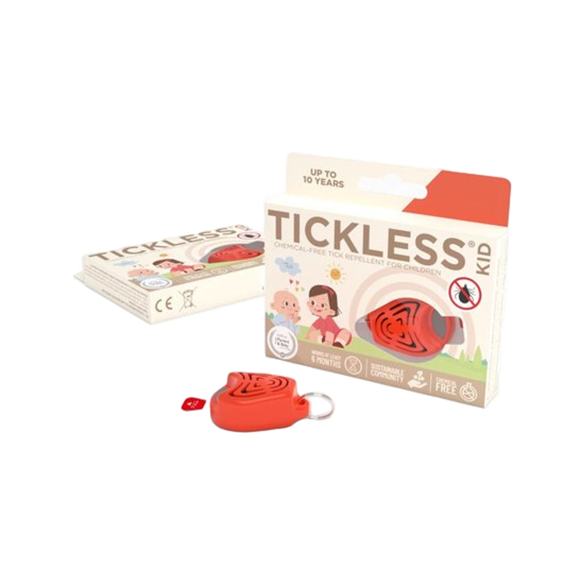 Tickless Kid - Orange - Anti Teek