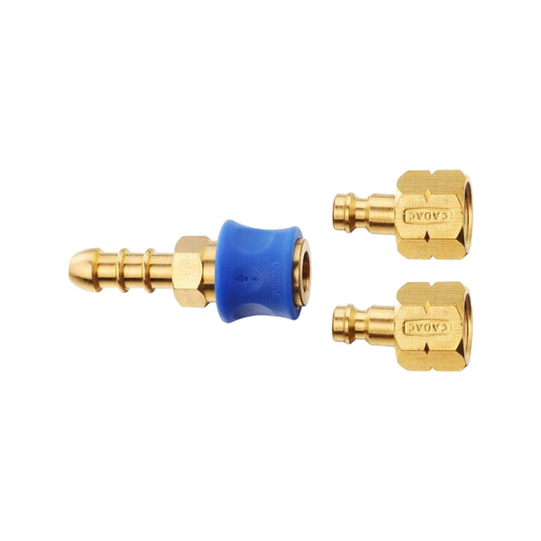 Cadac Snelkoppeling Gas 8mm - 2 Aansluitingen