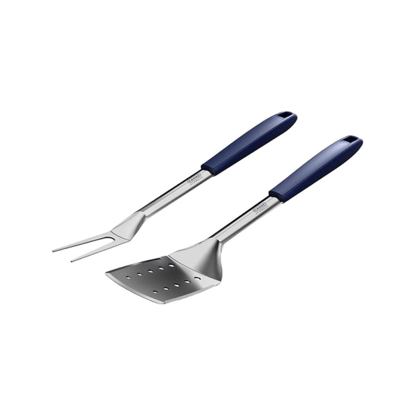 Cadac BBQ Spatel & Vork Set - Roestvrijstalen Grillgereedschap