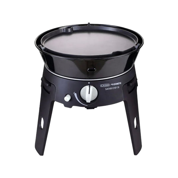 Cadac Safari Chef 30 LP Deluxe 30mbar Portable Gas BBQ
