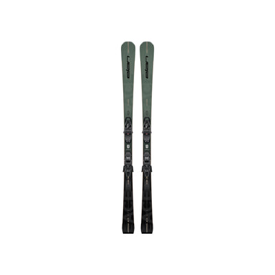 Elan Amphibio 16 Ti all-mountain ski's met binding, grijs-zwart design voor heren en dames