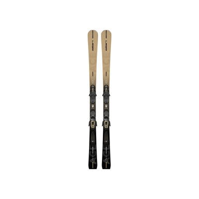 Rossignol Experience 88 Ti all-mountain ski's met binding, zwart-gouden design, dames en heren