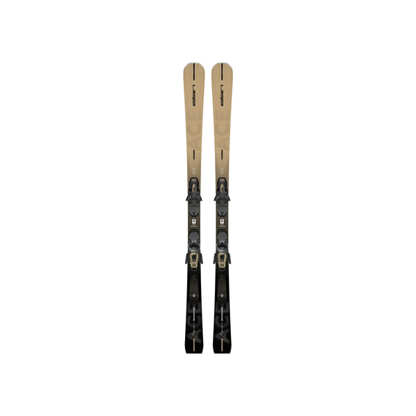 Rossignol Experience 88 Ti all-mountain ski's met binding, zwart-gouden design, dames en heren