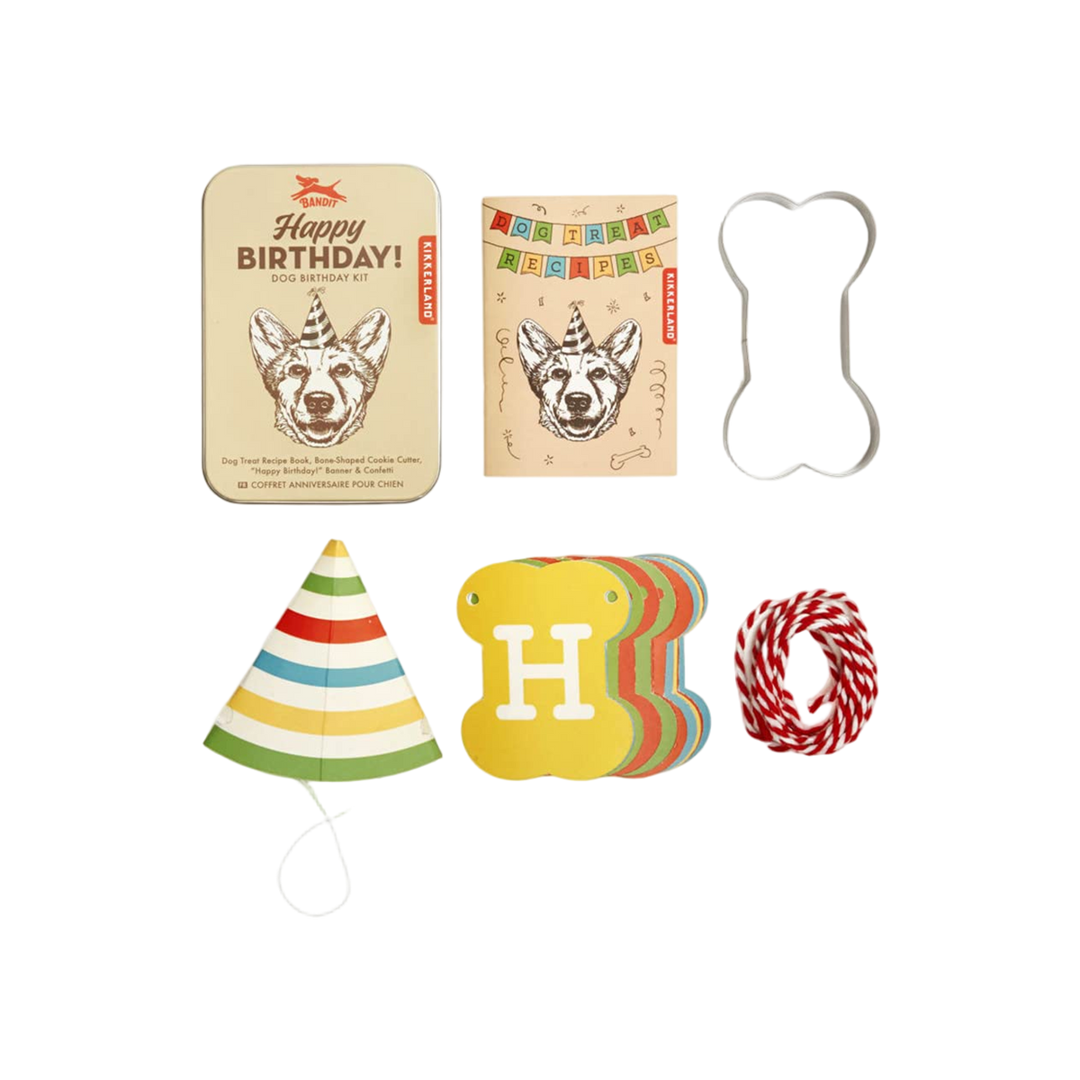 Kikkerland Dog Birthday Kit