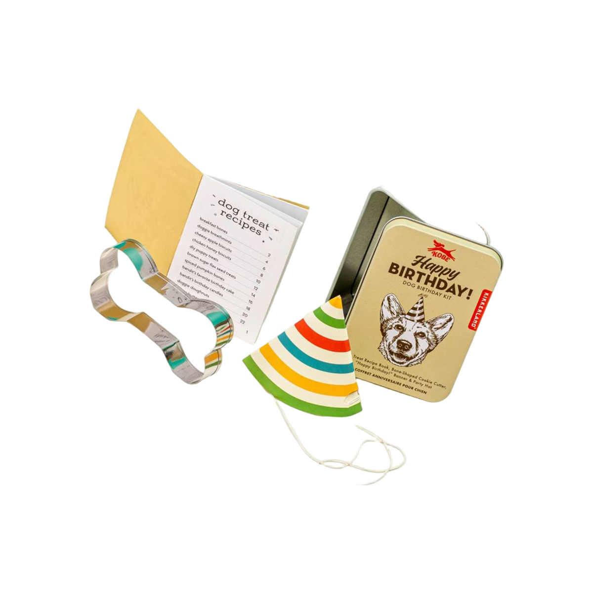 Kikkerland Dog Birthday Kit