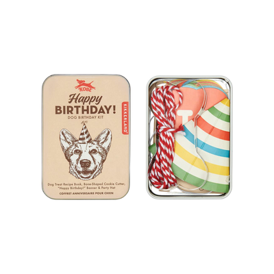 Kikkerland Dog Birthday Kit