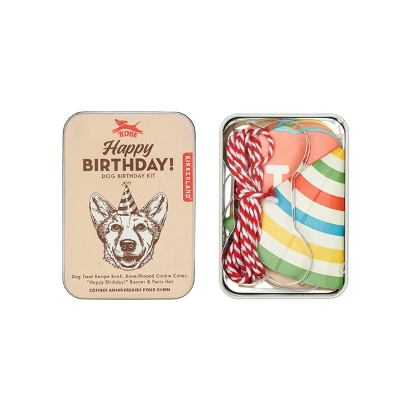 Kikkerland Dog Birthday Kit