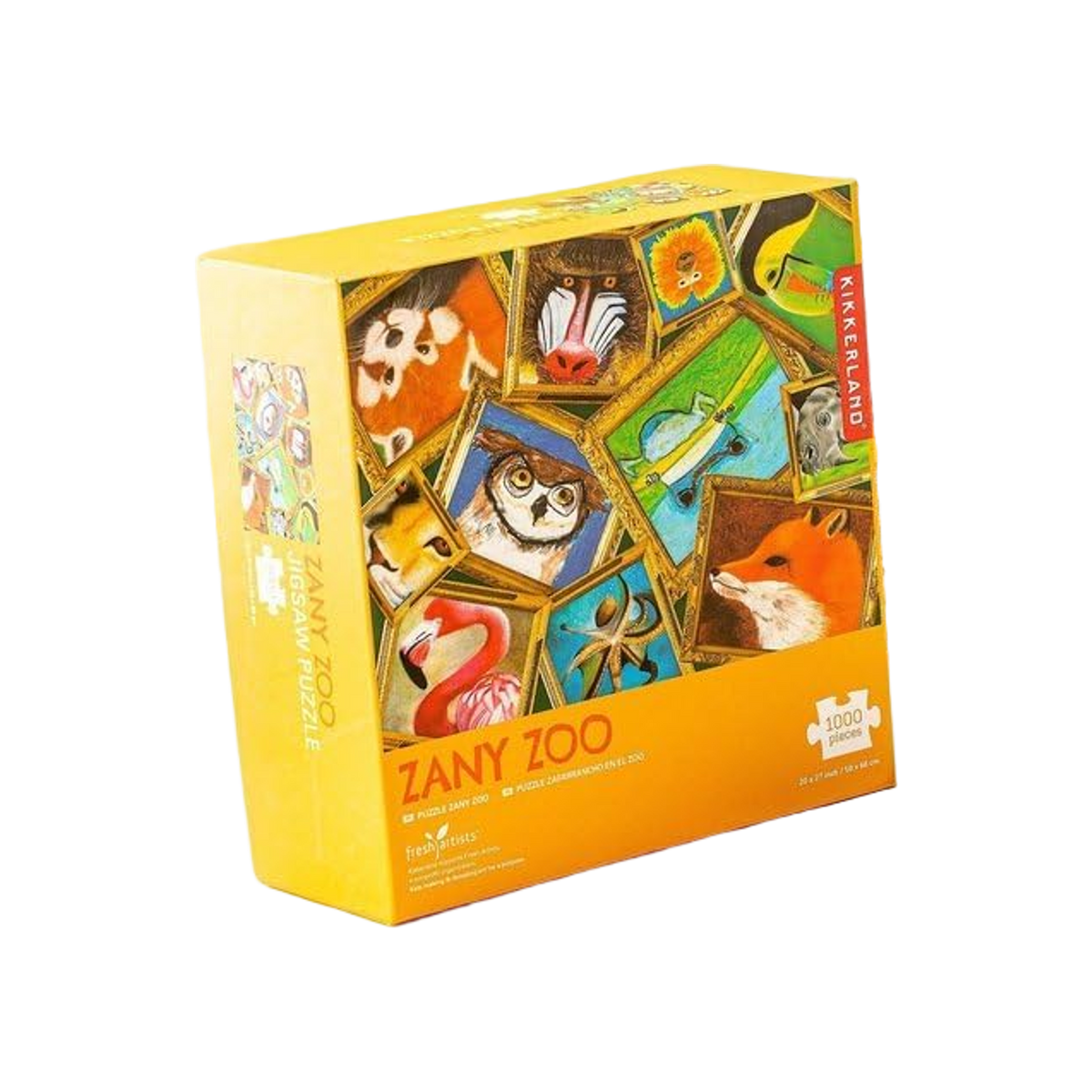 Kikkerland Zany Zoo Puzzle