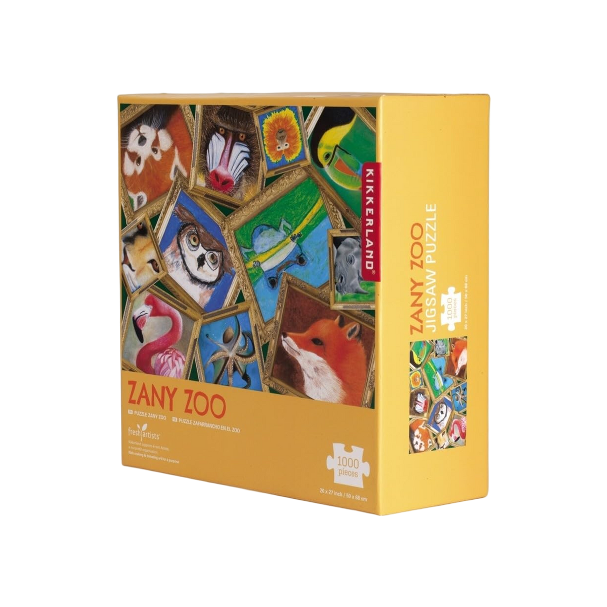 Kikkerland Zany Zoo Puzzle