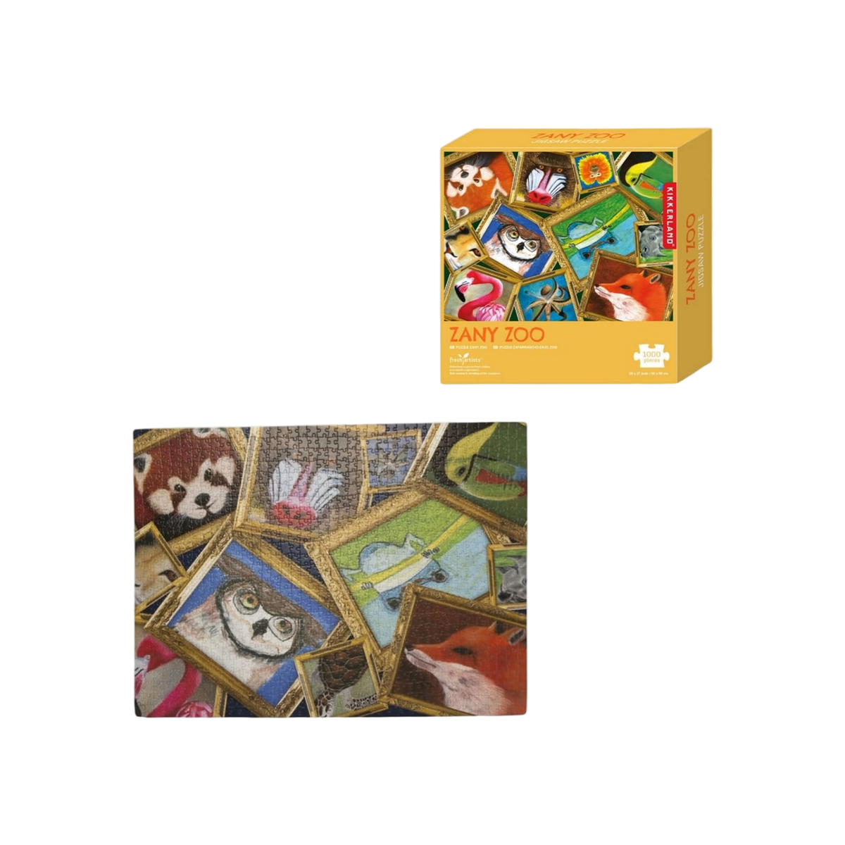 Kikkerland Zany Zoo Puzzle