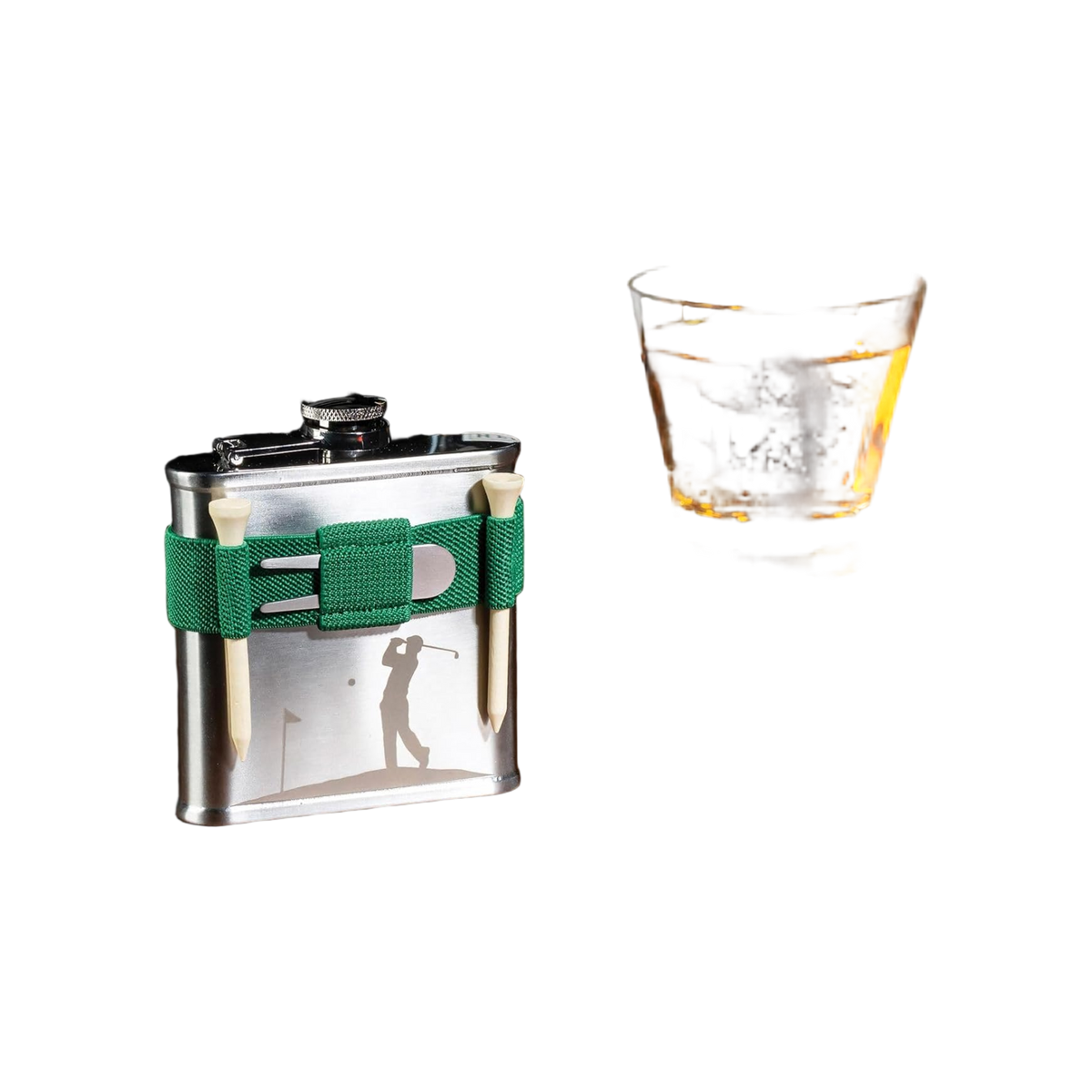 Kikkerland Golf Flask