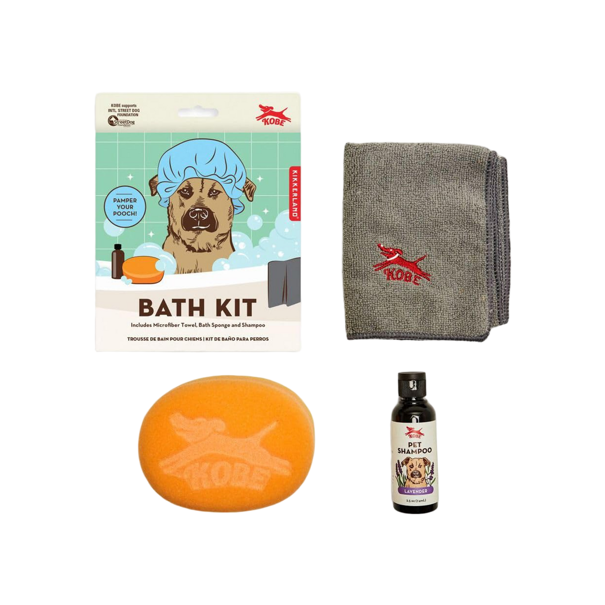 Kikkerland Dog Bath Tin