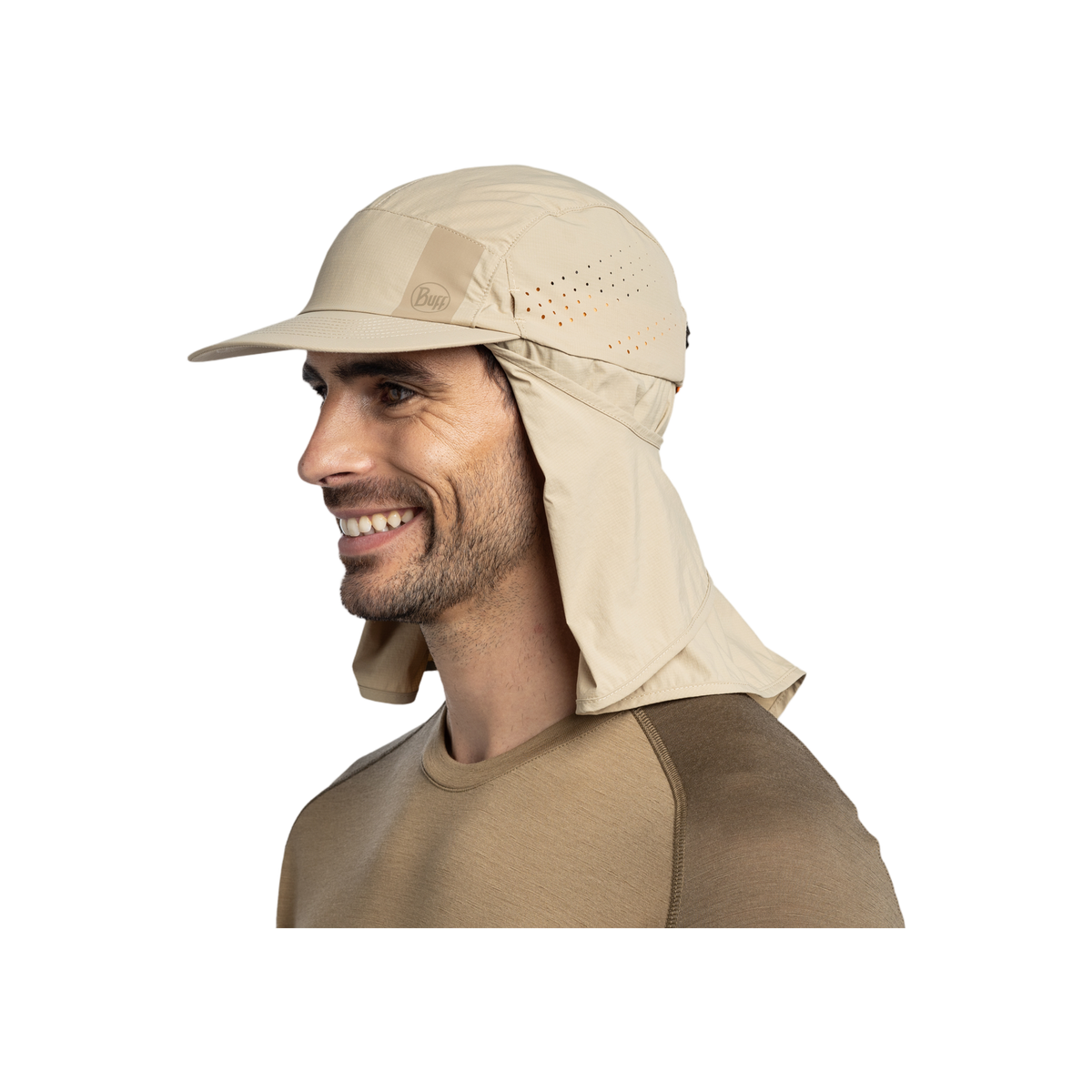 Buff Desert Cap Solid