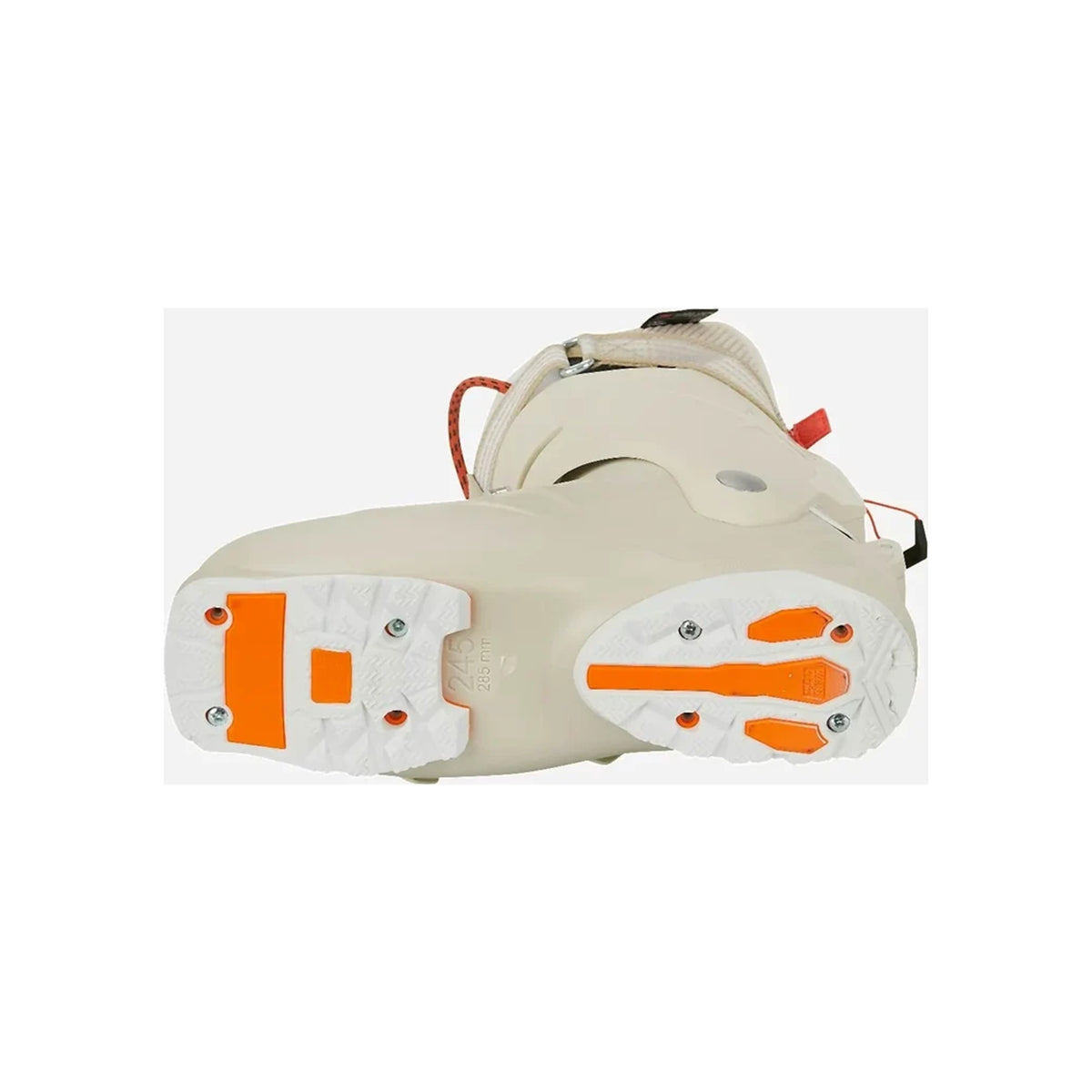 Rossignol Alltrack 80 X Pro W GW dames skischoenen - witte alpine skischoen met oranje details