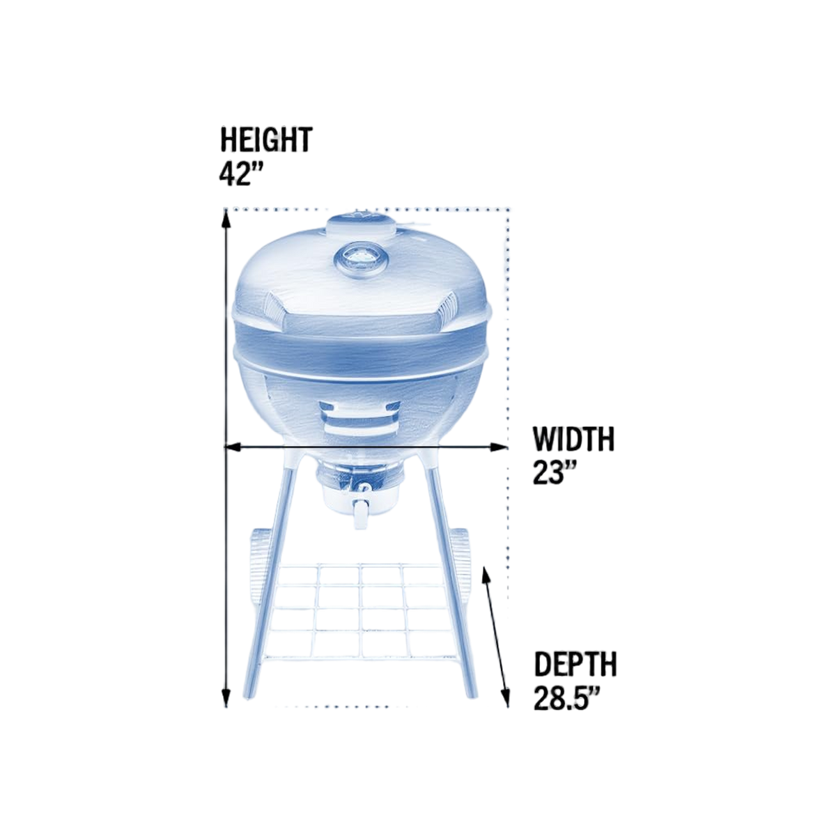 Napoleon PRO houtskool kettle barbecue, Ø57cm